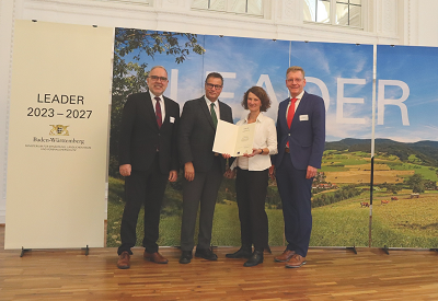 Die Vertreter der LEADER-Region Nordschwarzwald